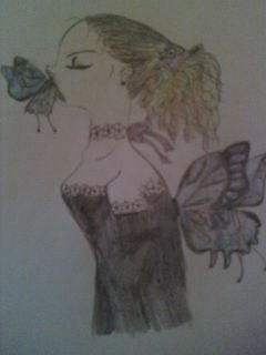 My Drawings - Ink Girl - � Art